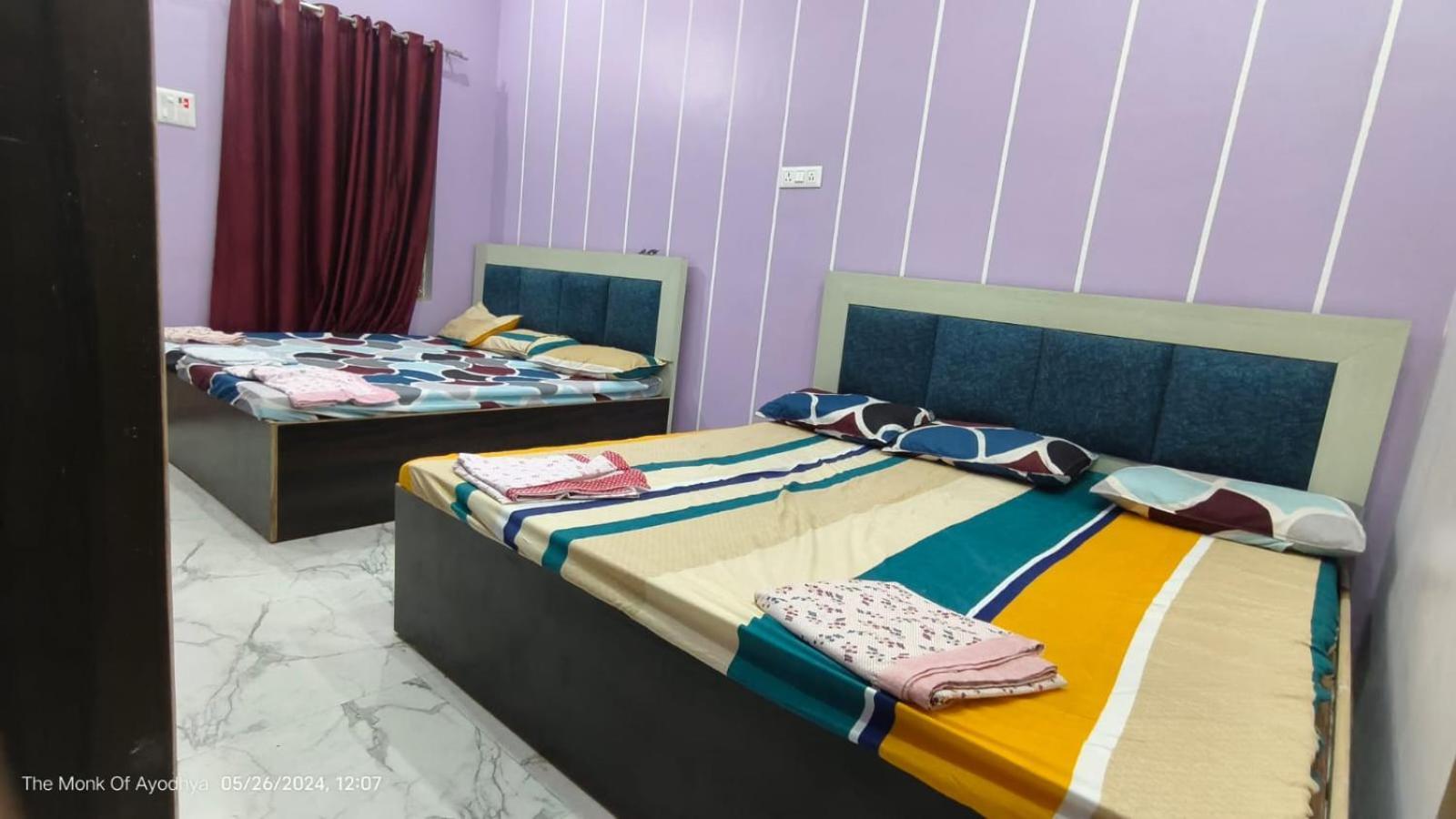 Shree Ayodhya Dham Guest House 300 Meter From Sri Ram Temple Free Pick Up , Drop , Breakfast & Wifi Buitenkant foto